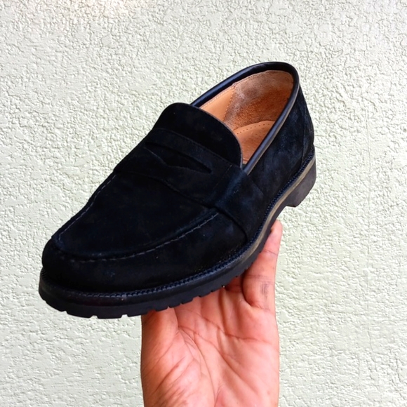 COLE HAAN Cole Haan Men's Pinch Grande Suede Penny Loafer - Picture 12 of 16